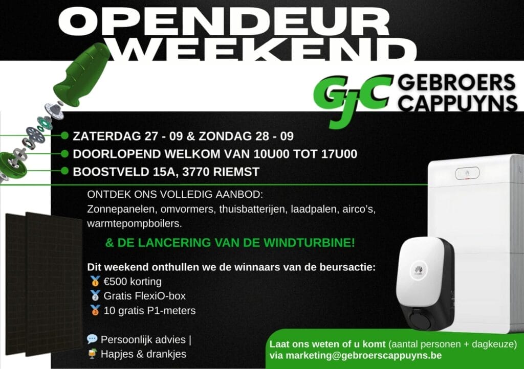 Opendeurweekend .